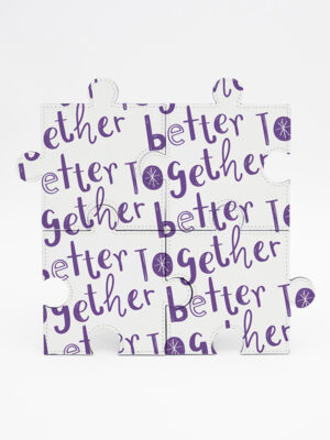 Base de Copos "Better Together"