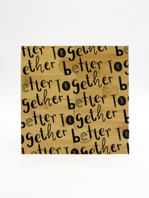 Base de Copos "Better Together"