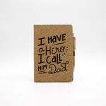 Bloco de Cortiça A5 "Hero Call Dad"