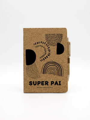 Bloco de Cortiça A5 "Super Pai"