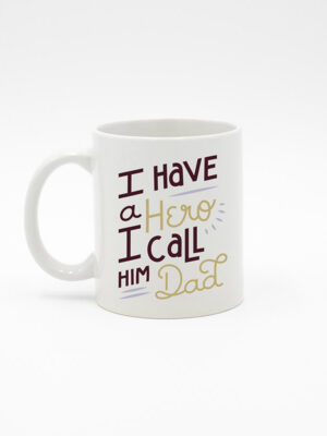 Caneca "Hero Call Dad"