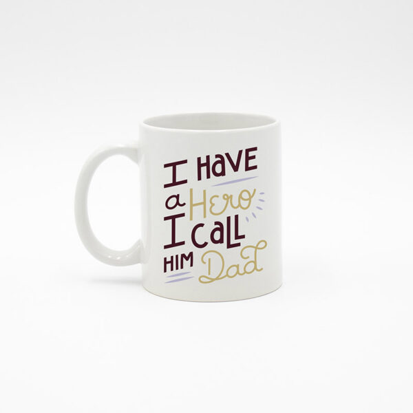 Caneca "Hero Call Dad"