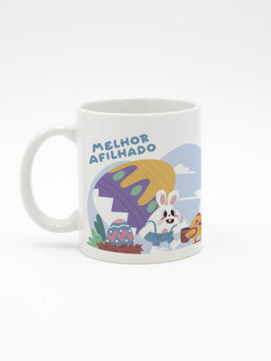 Caneca "Melhor Afilhado Páscoa"