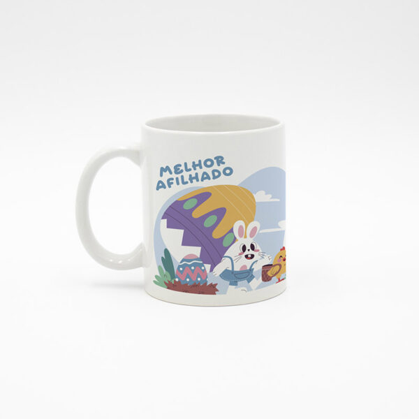 Caneca "Melhor Afilhado Páscoa"