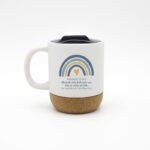 Caneca Eco "Arco-Íris Agradecimento - Azul"