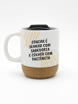Caneca Eco "Educar é Semear …"