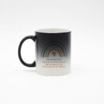 Caneca Mágica "Arco-Íris Agradecimento - Rosa"