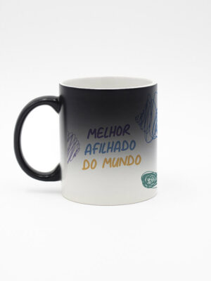 Caneca Mágica "Melhor Afilhado do Mundo"
