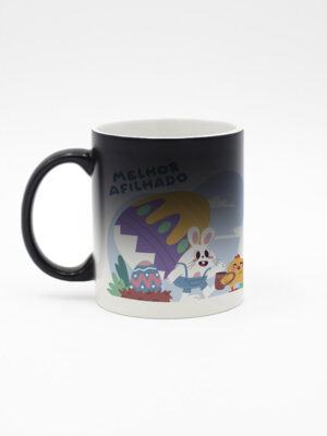 Caneca Mágica "Melhor Afilhado Páscoa"