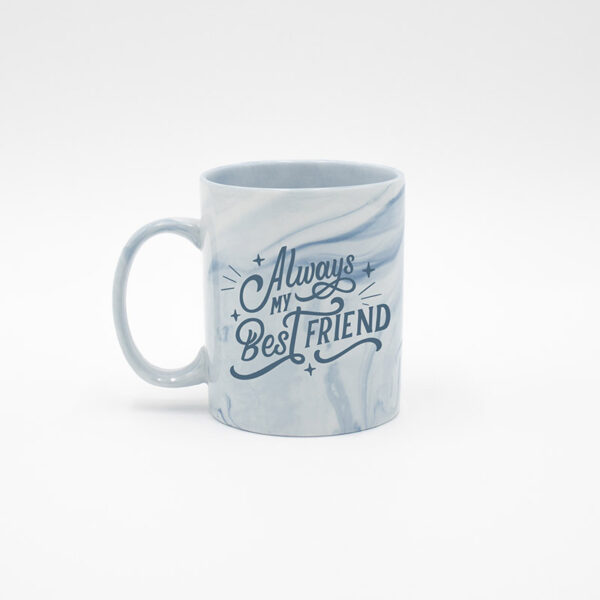Caneca Mármore "Always Friends"