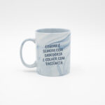 Caneca Mármore "Educar é Semear …"