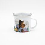 Caneca Retro "Melhor Afilhado Páscoa"