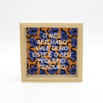 Moldura Mealheiro "Afilhado Vale Ouro"