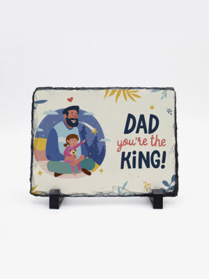 Moldura Xisto Rectangular "Dad King"