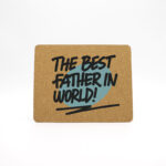 Mouse Pad Cortiça "Best Father"