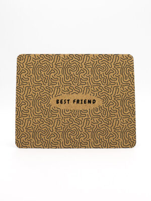 Mouse Pad Cortiça "Best Friends"