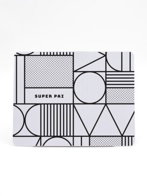 Mouse Pad "Super Pai - Geométrico"