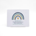 Mouse Pad "Arco-Íris Azul - Agradecimento"