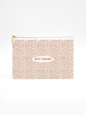 Necessaire Branca "Best Friends"