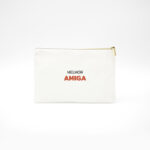 Necessaire Branca "Melhor Amiga"