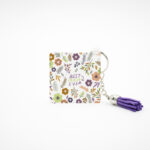 Porta Chaves com Pendente "Best Friends Ever Floral"