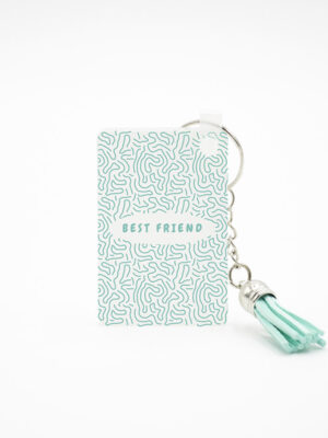 Porta Chaves com Pendente "Best Friends"