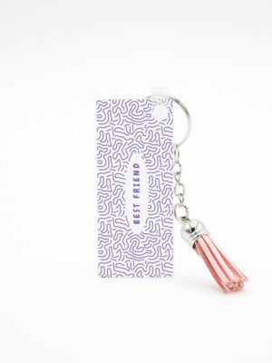 Porta Chaves com Pendente "Best Friends"