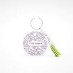 Porta Chaves com Pendente "Best Friends"