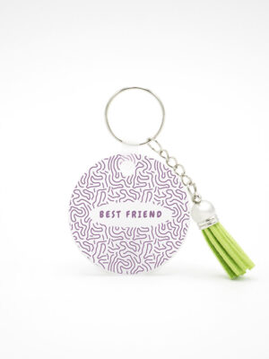 Porta Chaves com Pendente "Best Friends"