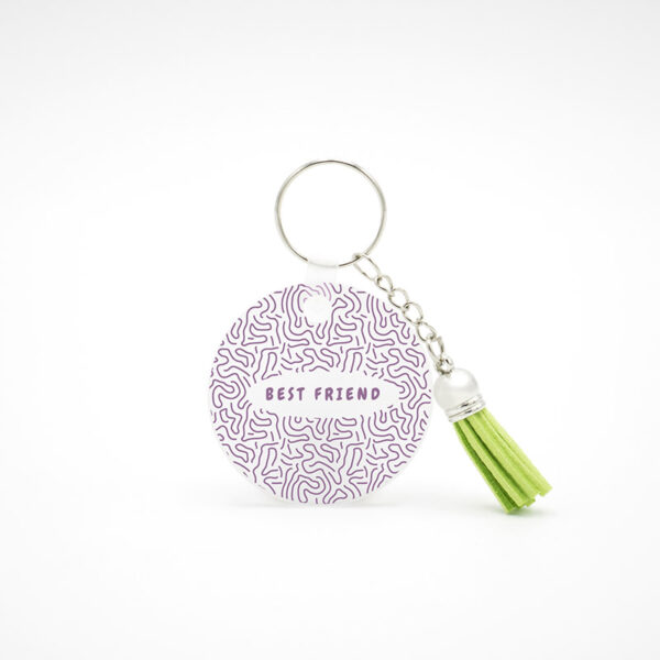Porta Chaves com Pendente "Best Friends"