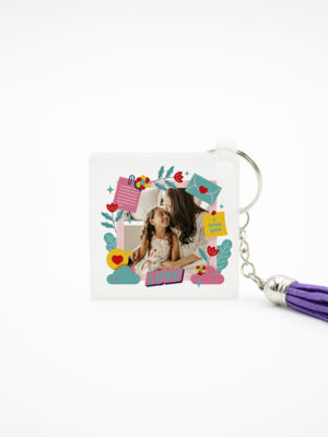 Porta Chaves com Pendente "Foto"