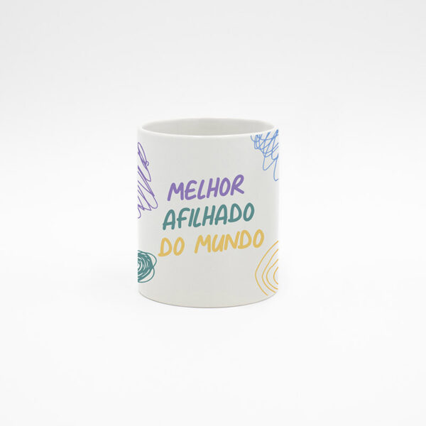 Porta Lápis "Melhor Afilhado"