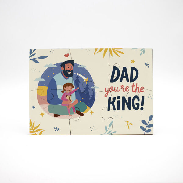 Puzzle Madeira A5 "Dad King"