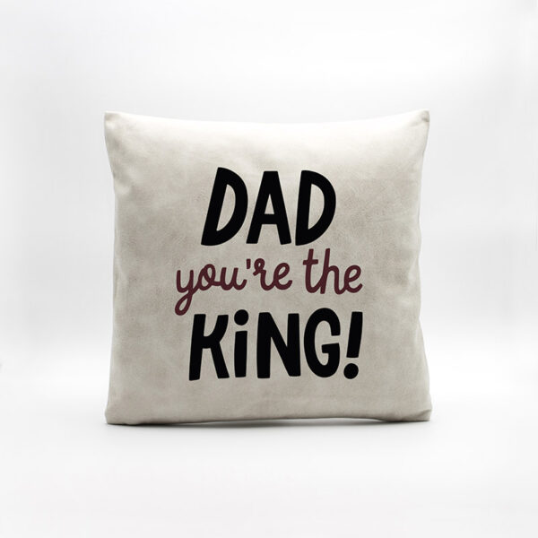 Almofada em Pele Sintética "Dad King"