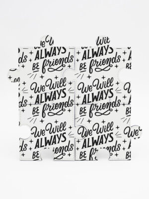 Base de Copos "We Will Always Be Friends"
