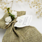 Saco de Juta Natural Perfumado Alfazema